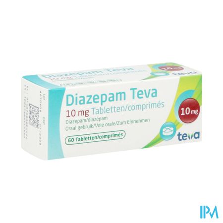 Diazepam Teva Comp 60x10mg