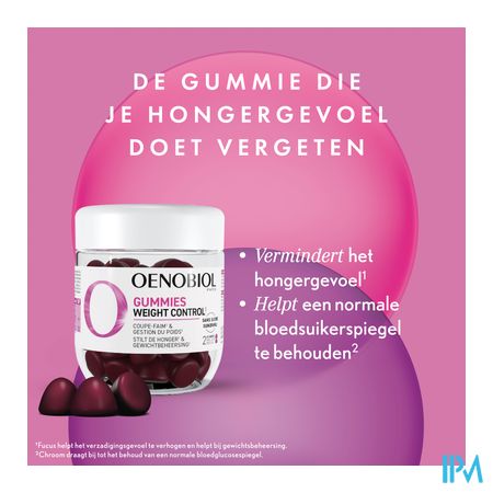 Oenobiol Gummies Weight Control 60 12