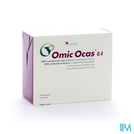 Omic Ocas Astellas Comp 200 X 0,4mg