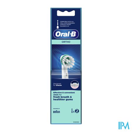 Oral-b Ortho Brush Heads 2