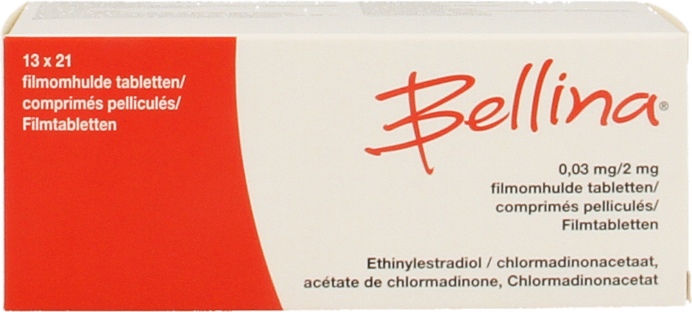 Bellina 0,03mg/2mg Comp 13 X 21 2