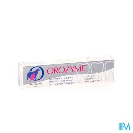 Orozyme Canine Dentif Enzymatique Chien Tube 70g