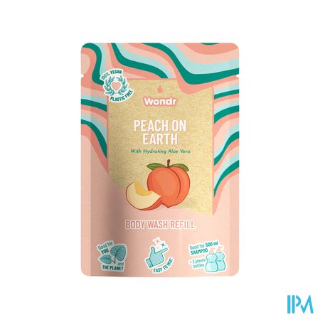 Body Wash Peach On Earth Refill 40g