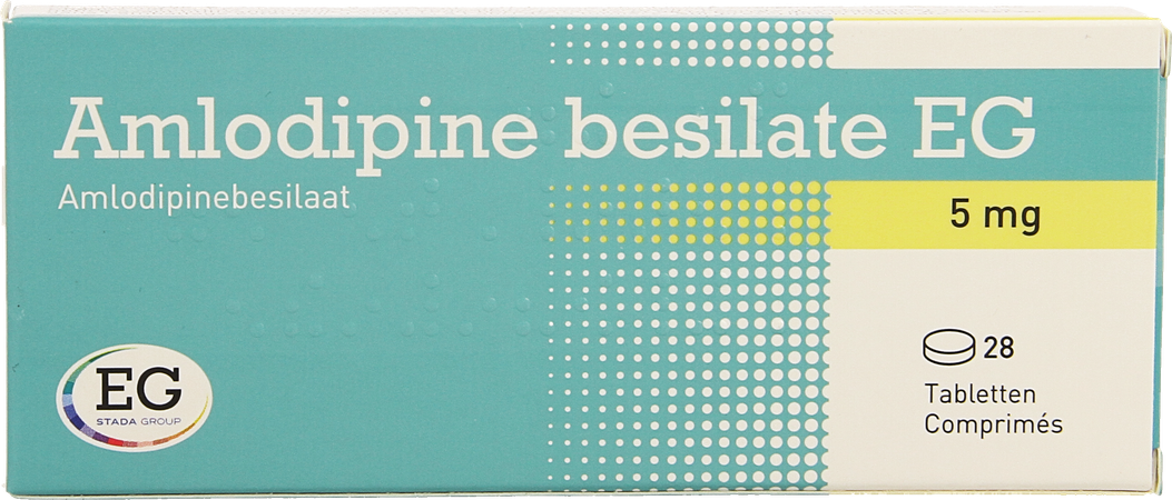 Amlodipine Besilate EG Tabl 28X5Mg 1