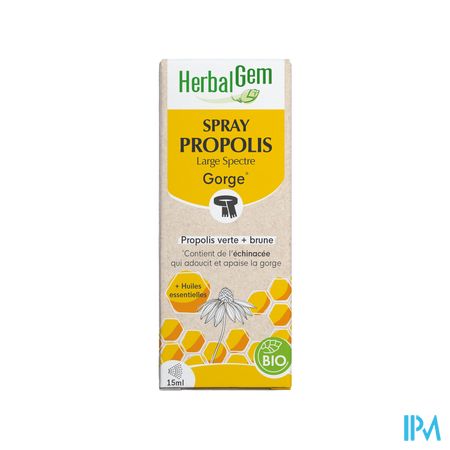 Herbalgem Propolis Large Spectrum Bio Fl Gutt 15ml