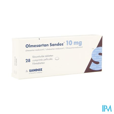 Olmesartan Sandoz 10mg Comp 28 X 10mg