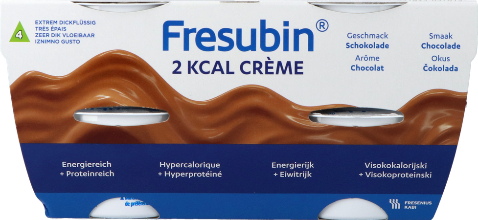 Fresubin 2 Kcal Crème 125g Chocolat/chocolade 5