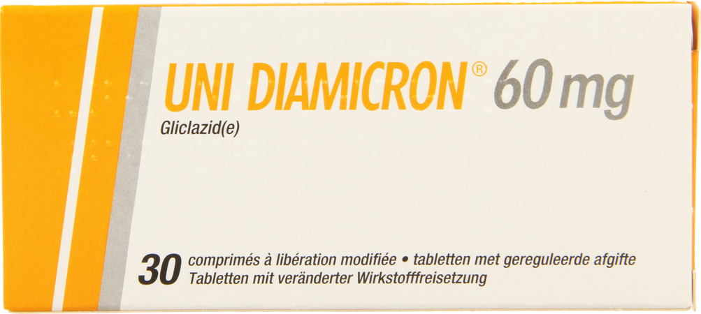 Uni Diamicron Comp 30 X 60mg 2