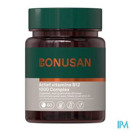 Vitamine B12 Actif 1000mcg Comp Sucer 60 Bonusan 2