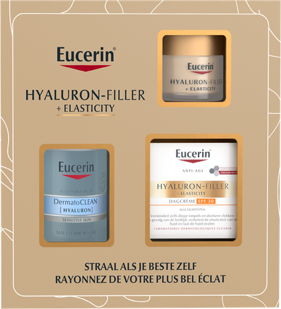 Eucerin Coffret Cadeau Xmas Hf+elasticity 3 Prod. 3