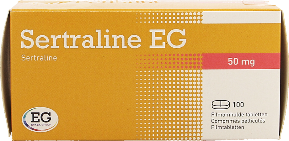 Sertraline EG  50Mg Tabl 100X50 Mg 1