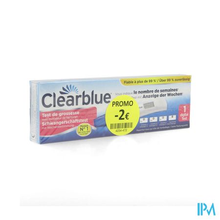 Clearblue Test Conception Indicator 1 Promo -2€