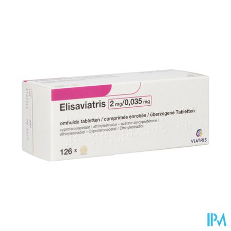Elisaviatris 35 2mg/0,035mg Tabl 6x21