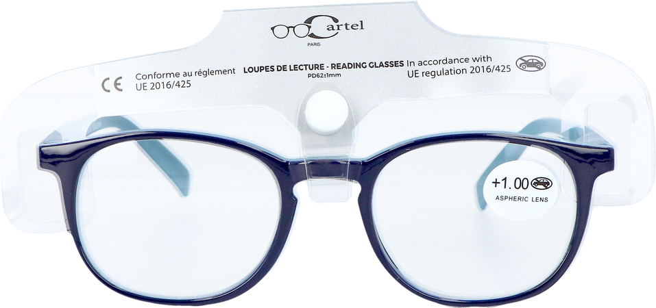 Cartel Loupe Lecture Blue Sky 2.5 1