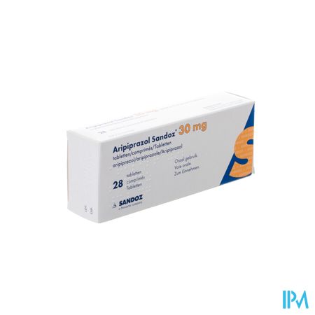 Aripiprazol Sandoz 30mg Comp 28 X 30mg