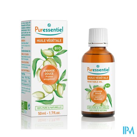 Puressentiel Huile Vegetale Bio Amande Douce 50ml