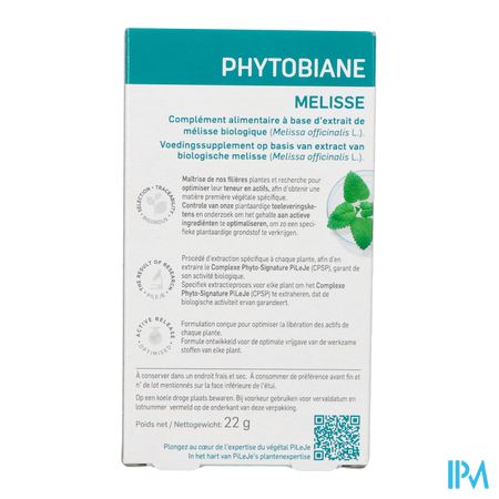 Phytobiane Melisse Tabl 30 3