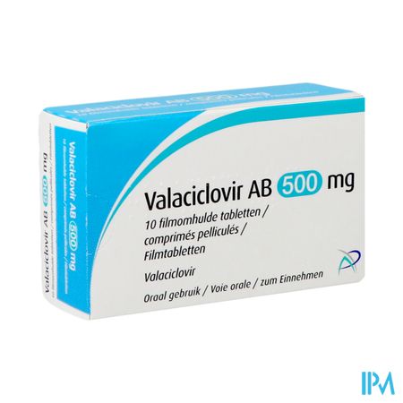 Valaciclovir Ab 500mg Comp 10x500mg