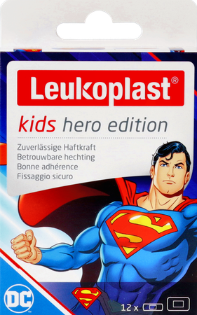 Leukoplast Kids Assortiment Ed. Spec. Superman 12 2