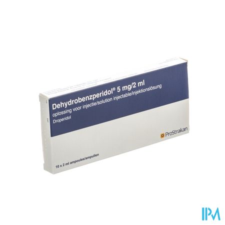 Dehydrobenzperidol 5,0mg/2ml Im Amp 10