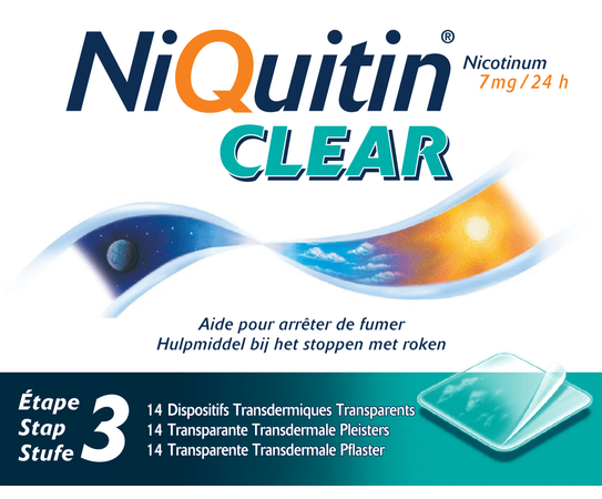 Niquitin Clear Patches 14 X 7mg 4