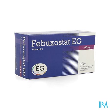 Febuxostat EG 120Mg Filmomh Tabl  84 X 120Mg