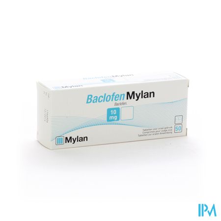 Baclofen Viatris 10mg Tabl 50