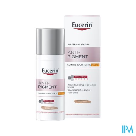 Eucerin A/pigment Soin Jour Teinte Ip30 Medium50ml