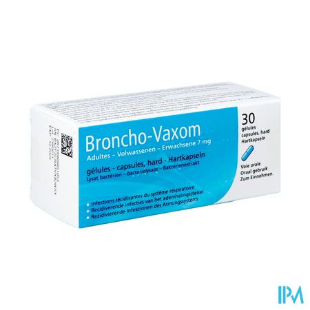 Broncho-vaxom Adulte 7mg Orifarm Caps Dur 30 Pip