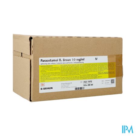 Paracetamol Braun 10mg/ml Opl Inf Fl Inj