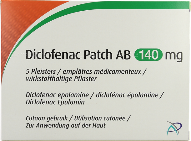 Diclofenac Patch Ab 140mg Emplatre 5 1
