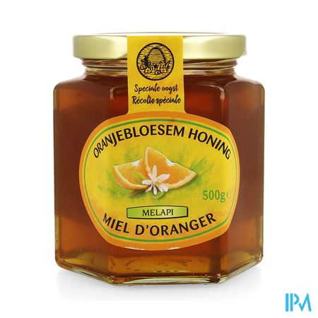 Melapi Honing Oranjebloesem 500g 3049 Revogan