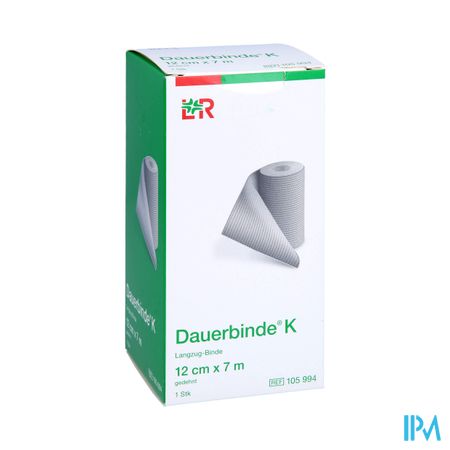 Dauerbinde K 12cm X 7m 1 105906