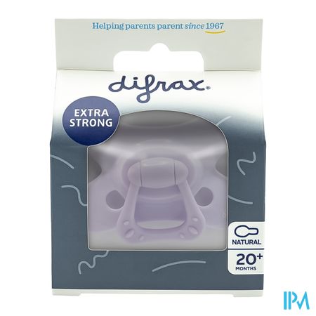 Difrax Fopspeen Natural 20m+ Spec.edition Lilac 1