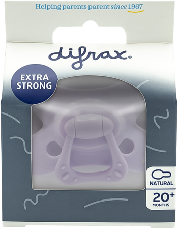 Difrax Fopspeen Natural 20m+ Spec.edition Lilac 1