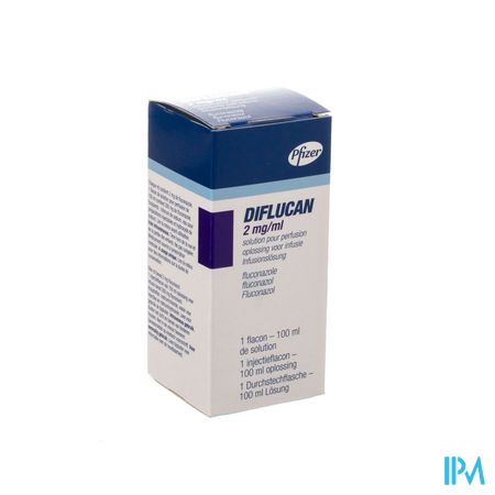 Diflucan 2 mg/ml sol. perf. i.v. flac. 100 ml