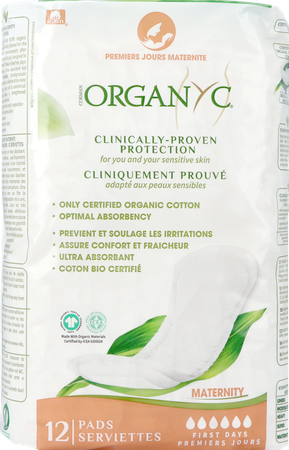 Organyc Serviette Maternite Premiers Jours 12 1