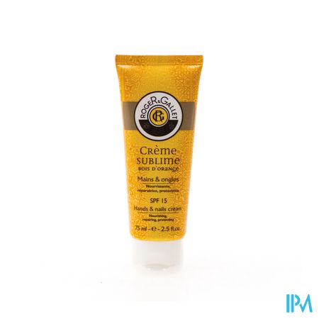 Roger&gallet Bois Orange Creme Mains 75ml