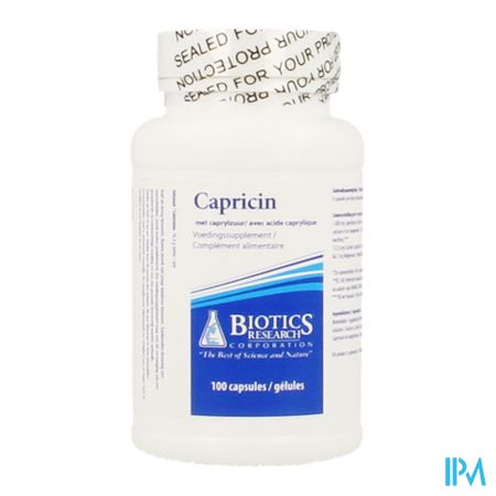 Capricin Biotics Caps 100 6