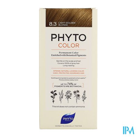 Phytocolor 8.3  Blond Clair Dore 9