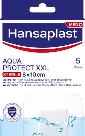 Hansaplast Aqua Prot. Strips Xxl 5 6