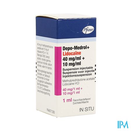 Depo-medrol Lidoc 40mg Vial 40mg/ml 1 X 1ml