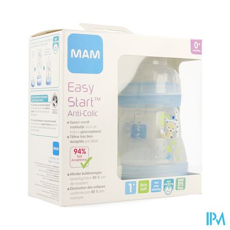 Mam Biberon Easy Start A/colique 160ml Garc. 2pack