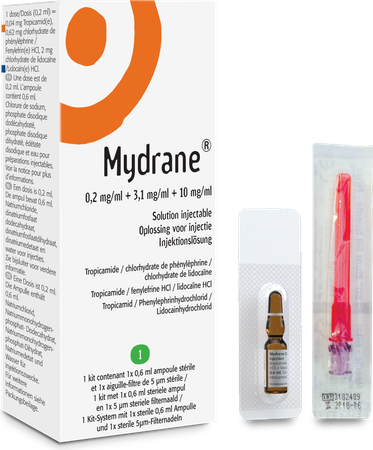 Mydrane Sol Inj Intracamerulaire Amp 1 X 0,6ml 3