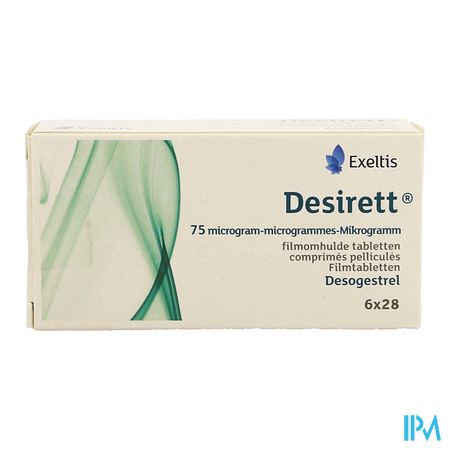 Desirett 75mcg Comp Pell 6 X 28 1