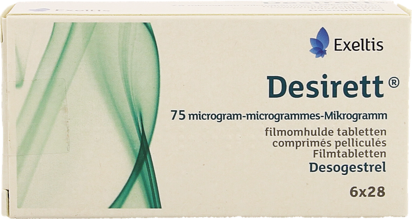 Desirett 75mcg Filmomh Tabl 6 X 28 1