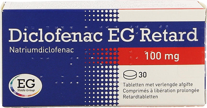 Diclofenac EG Retard  Tabl 30X100Mg 1
