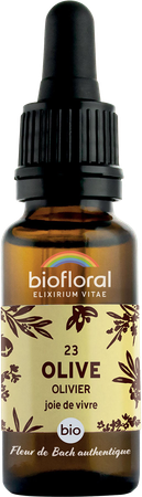 Biofloral Bachbloesem 23 Olive Olijf Bio 20ml 1