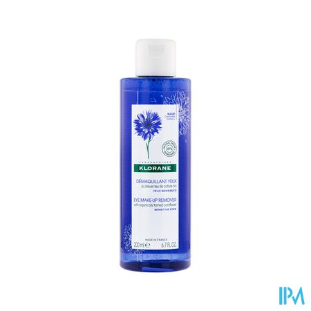 Klorane Gezicht Korenbloem Demaquill. Ogen 200ml 2