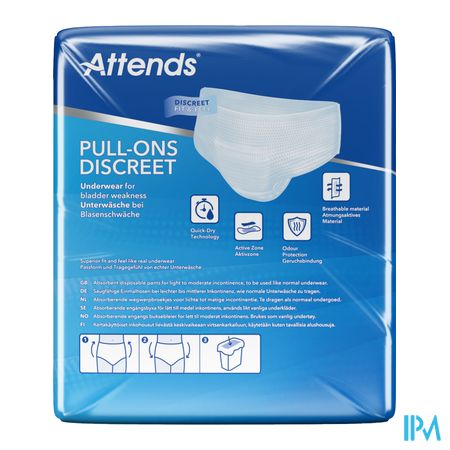 Attends Pull-on Plus 3 Discrete l 10 3